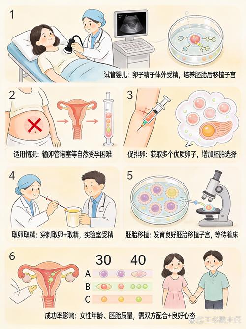 成都体外受精胚胎移植怎么做 试管婴儿详细步骤与注意事项
